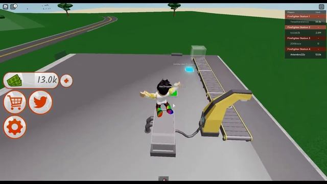 Roblox Firefighter Tycoon симулятор пожарного на русском смотреть онлайн