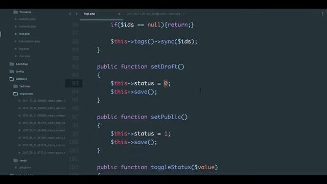 Laravel - как инструмент на примере создания блога 07 смотреть онлайн