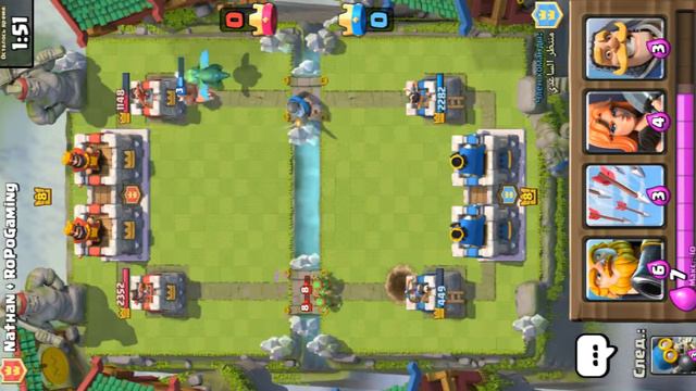 НОВЫЙ БОЙ 2 НА 2![CLASH ROYALE] смотреть онлайн