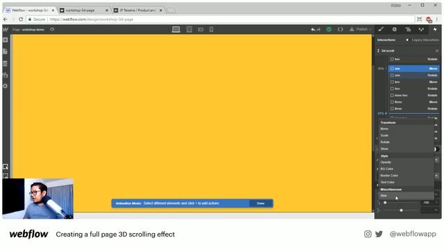Creating a full page 3D scrolling effect смотреть онлайн