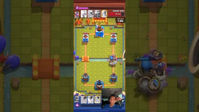 Regular Clash Royale Battle: Earthquake Counters Elixir Collector смотреть онлайн