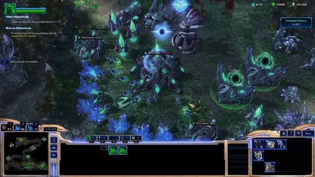 StarCraft II The Dark Story Chapter 1 Mission 2 смотреть онлайн