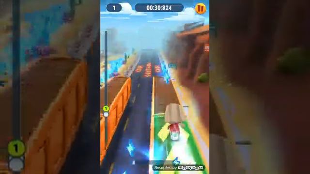 Игра Говорящий Том бег за золотом * 1 и 3 место в соревновании с другими игроками. * смотреть онлайн