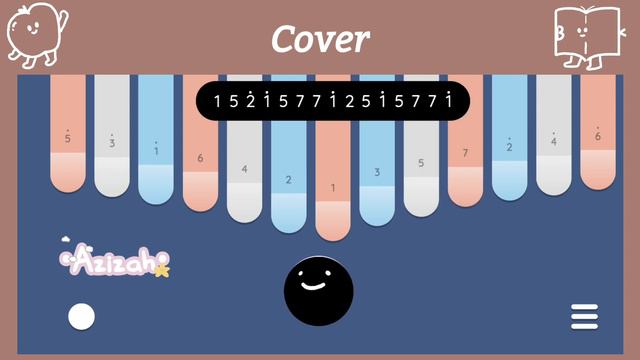 His Theme - Undertale ost || Kalimba cover + Tutorial смотреть онлайн