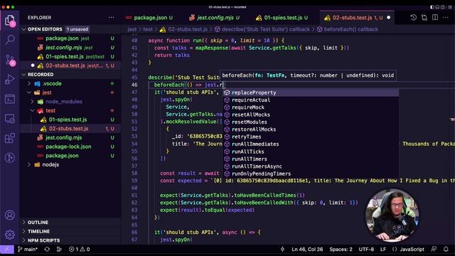 Migrating from Jest to Node.js Native Test Runner || Testing || Erick Wendel смотреть онлайн