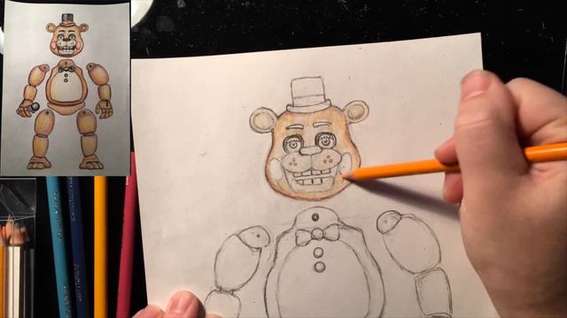 How To Make (Toy Freddy) Paper Puppet FNAF - Five Nights at Freddy's (2017) HD смотреть онлайн