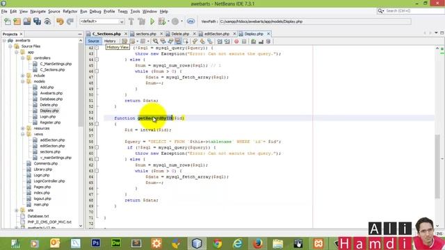 27 PHP MySQL OOP MVC Sections update View смотреть онлайн