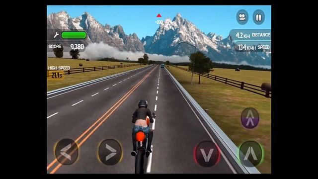 Best games of simulation - Race the Traffic Moto iPad Gameplay HD смотреть онлайн