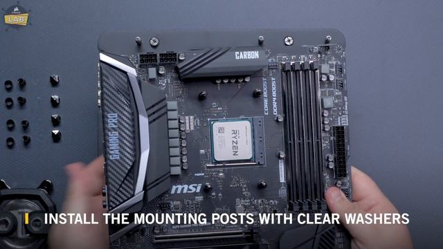 How To Install XC7 RGB CPU Water Block (AMD AM4) - CORSAIR Hydro X Series смотреть онлайн