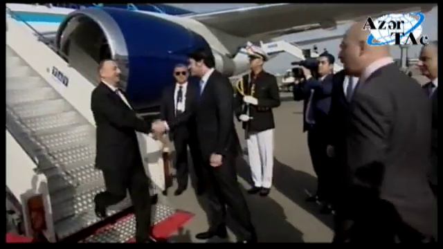 Рабочий визит Президента Азербайджана Ильхама Алиева в Грузию смотреть онлайн