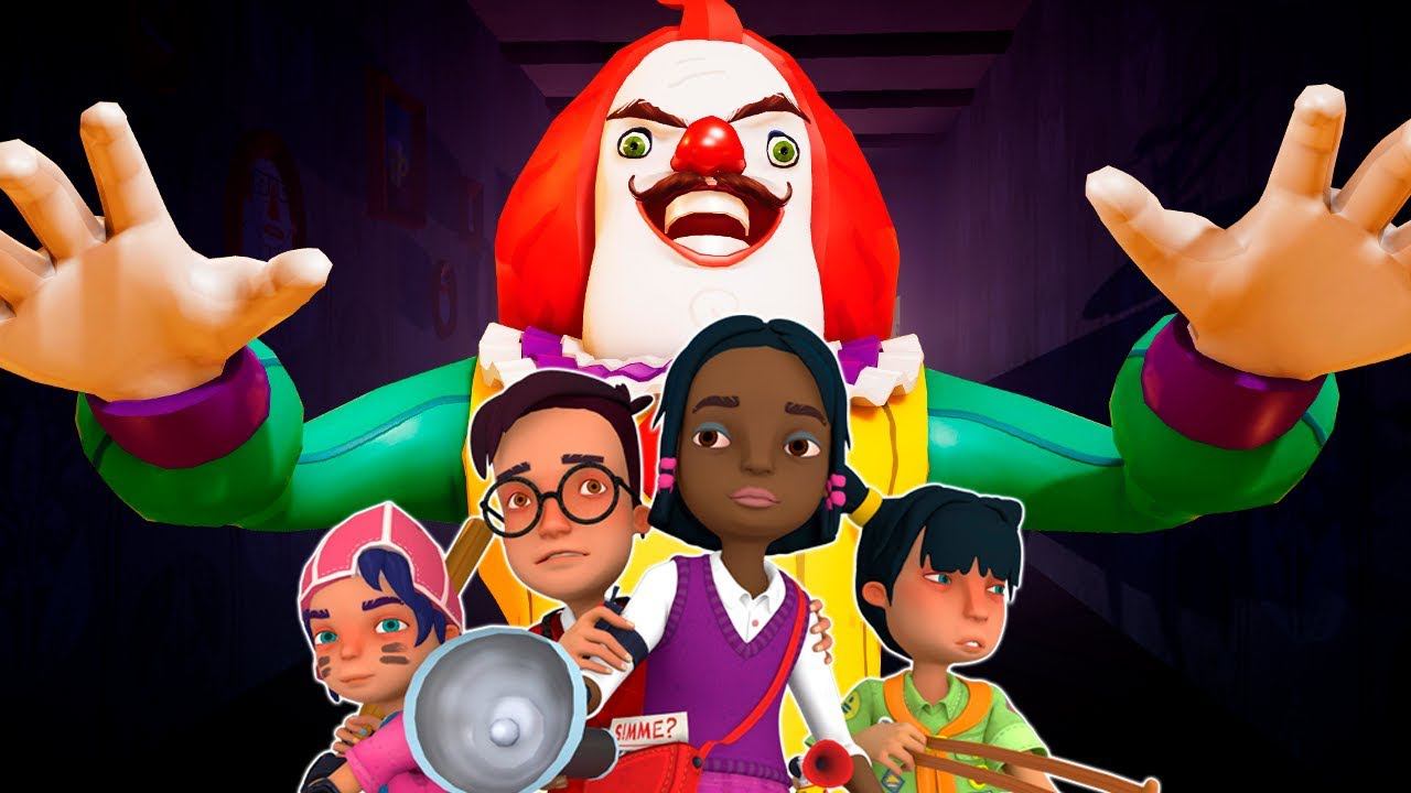 Сосед ОНО Охотится за нами! Побег от злого ПРИВЕТ СОСЕД вместе с @Cool GAMES