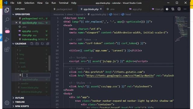 LARAVEL GUARD DASH #12 adding new layout смотреть онлайн