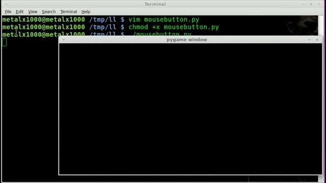 PyGame and Mouse Buttons - Python - Linux смотреть онлайн