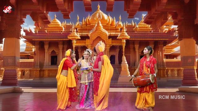 #VIDEO | बाजे ढोल मंजीरा | #Mohan Mitwa | #HOLI SPECIAL SONG - अवध में राम सिया की होली смотреть онлайн