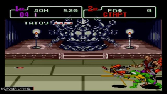 TMNT The Hyperstone Heist, DON'и (Sega 16 bit) RUS смотреть онлайн