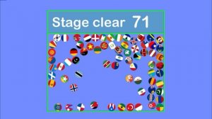 Escape from the black #6  ～216 countries elimination marble run game in algodoo～ | Marble Factory