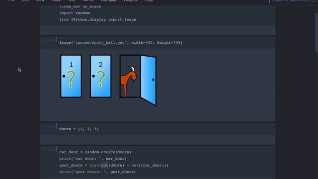 Monte Carlo Simulations - Monty Hall Problem смотреть онлайн