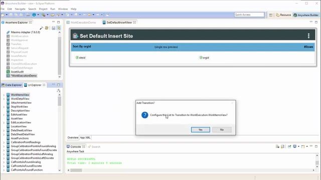 How to Add Set Default Insert Site Functionality | Anywhere Builder for Maximo | TRM смотреть онлайн