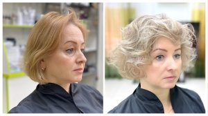 Бежевый пепельный блондин 9.13 Осветление волос крем краской, тонирование блонда в бежевый + стрижка