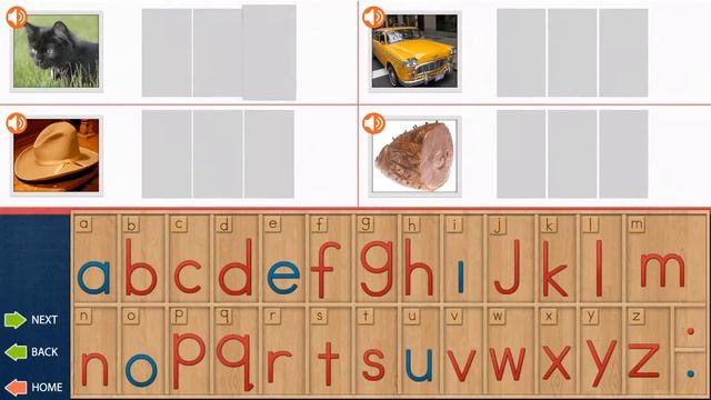 The Movable Alphabet - Montessori Language app for iPad & iPhone смотреть онлайн