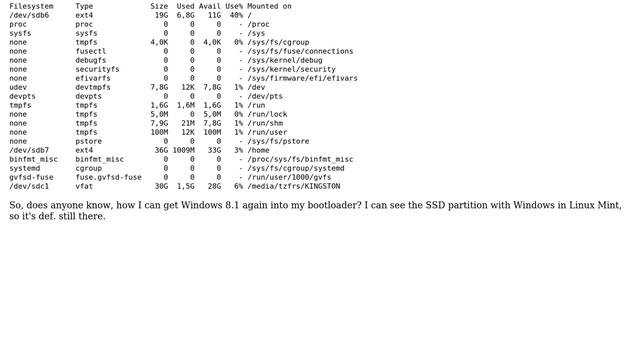 Windows 8.1 not showing up in GRUB bootloader after installing Linux Mint 17.1 on partition смотреть онлайн
