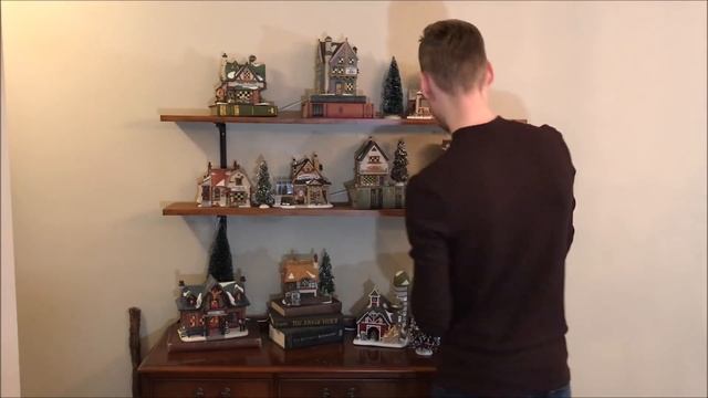 Christmas Village Display - How To Set Up A Christmas Village - Christmas Decorating смотреть онлайн