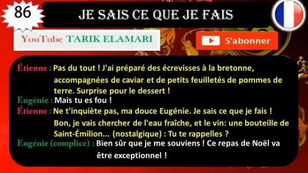4 heures parler français couramment & plus de 400 French dialogues