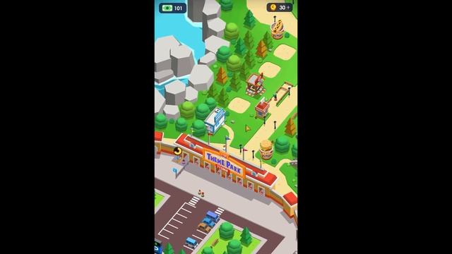 Idle Theme Park Tycoon - Codigames - My first few minutes in this game смотреть онлайн