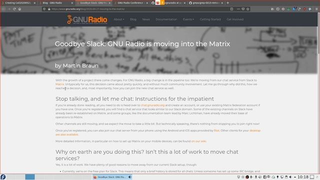 GNU Radio Project Call May 2020 смотреть онлайн
