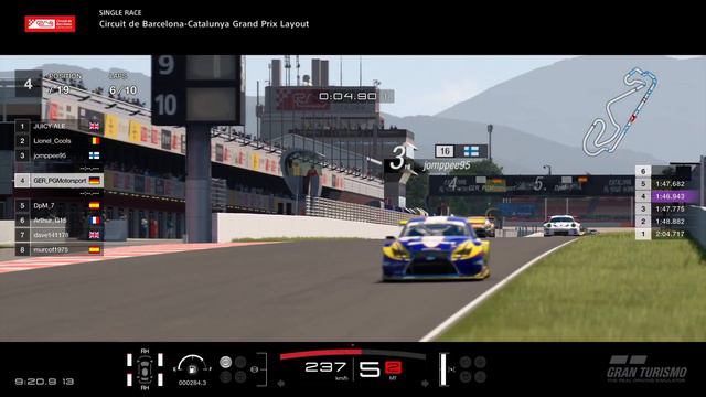 Gran Turismo™SPORT | Daily Race 1406 | Barcelona | Mercedes-Benz AMG GT3 | Broadcast смотреть онлайн