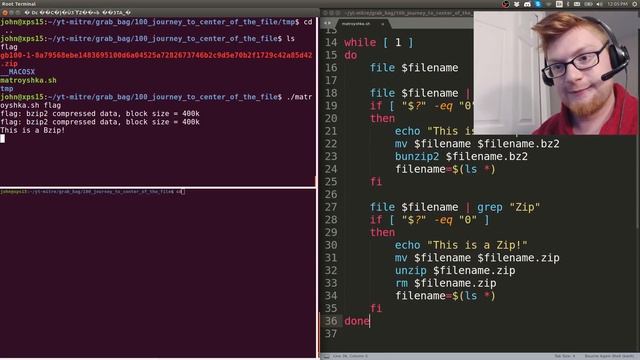 MITRE CTF 2019 - JOURNEY TO THE CENTER OF THE FILE | ZIP Archive Matryoshka Doll смотреть онлайн