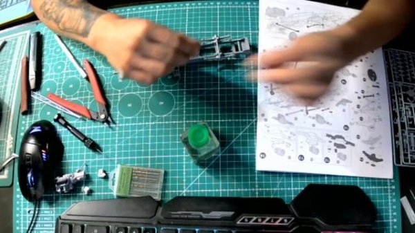 СБОРКА ГРАД БМ-21 от компании ZVEZDA 1/35 (часть3)