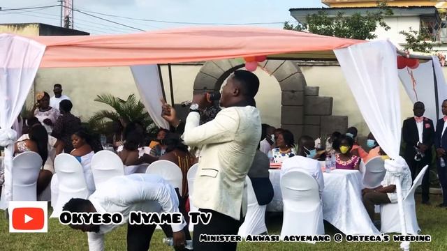 Min Akwasi Agyemang ..the Oracle at Ortega’s wedding very powerful ??? ministration смотреть онлайн