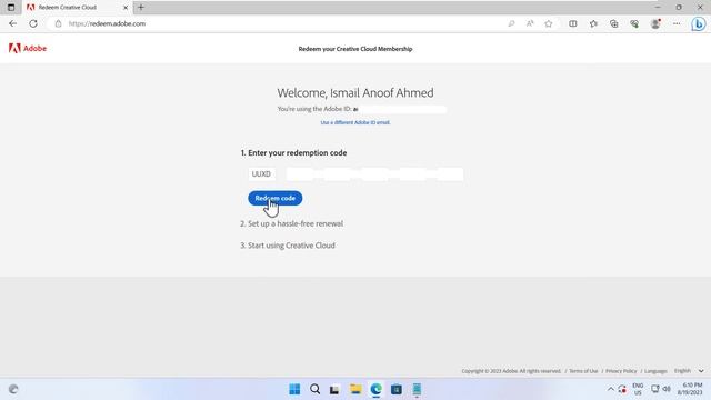 How to Activate Adobe Creative Cloud Subscription | Connected to your Adobe Account [Windows] смотреть онлайн
