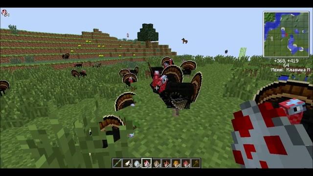 Обзор Mo'Creatures Mod #1 - Маленькие животные. смотреть онлайн