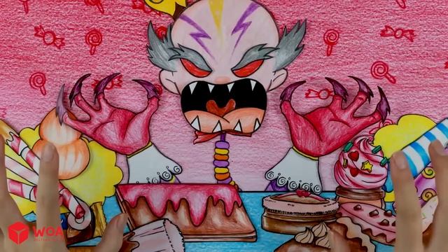 Kuromi And My Melody Transformation | Makeup By Stop Motion Paper | Annie Channel смотреть онлайн