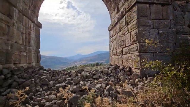 Акведуки Пергамона. Конструктивные особенности. Бергама. Турция #акведук