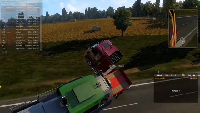 Reporté ?RUTA DEL BANEO MI PRIMER BANEADO Y REPORTADO BeM0nster #eurotracksimulator2 #truckersmp смотреть онлайн