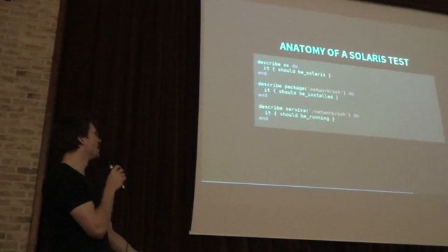 Skynet testing InSpec from Solaris to Docker - Dominik Richter смотреть онлайн