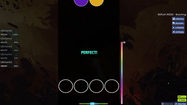 (o!m) through the fire and the flames (ember) 98.52% acc 7x miss смотреть онлайн