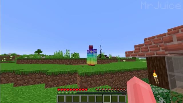 How to BUILD most SMALLEST VILLAGE in Minecraft ? PIXEL WORLD ! смотреть онлайн