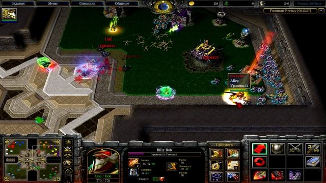 Warcraft 3 Footman Frenzy [Action] гайд для новичков (Footman)#20 смотреть онлайн