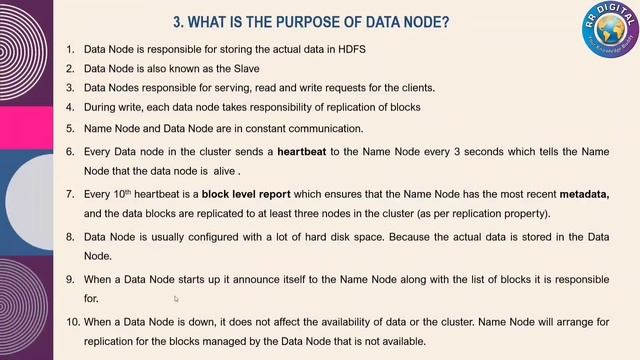 What is the purpose of Data Node in Hadoop || Latest Hadoop Interview Questions and Answers 2022 смотреть онлайн