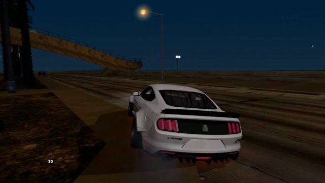 Ford Mustang Gt Realistic Sound Mod GTA SA ANDROID смотреть онлайн