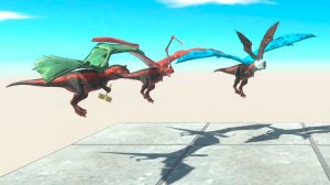 Flying CARNOTAURUS vs EVERY UNIT - Animal Revolt Battle Simulator