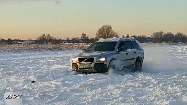 Volvo XC90 ziemas prieki смотреть онлайн