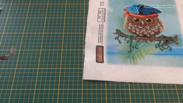 Два финиша февраля /Вышивка крестом смотреть онлайн