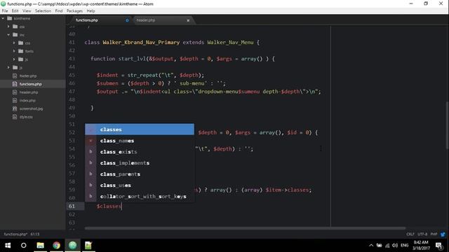 WordPress Theme Development: Creating Custom Walker Nav Menus смотреть онлайн