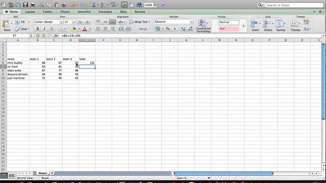 simple addition for excel MAC смотреть онлайн