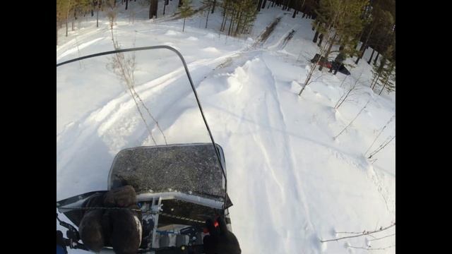 Мотобуксировщики Тофалар Лонг и Ураган Сибирь 500 . Покатушки смотреть онлайн